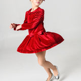 Marina Dress - Velvet Scarlet