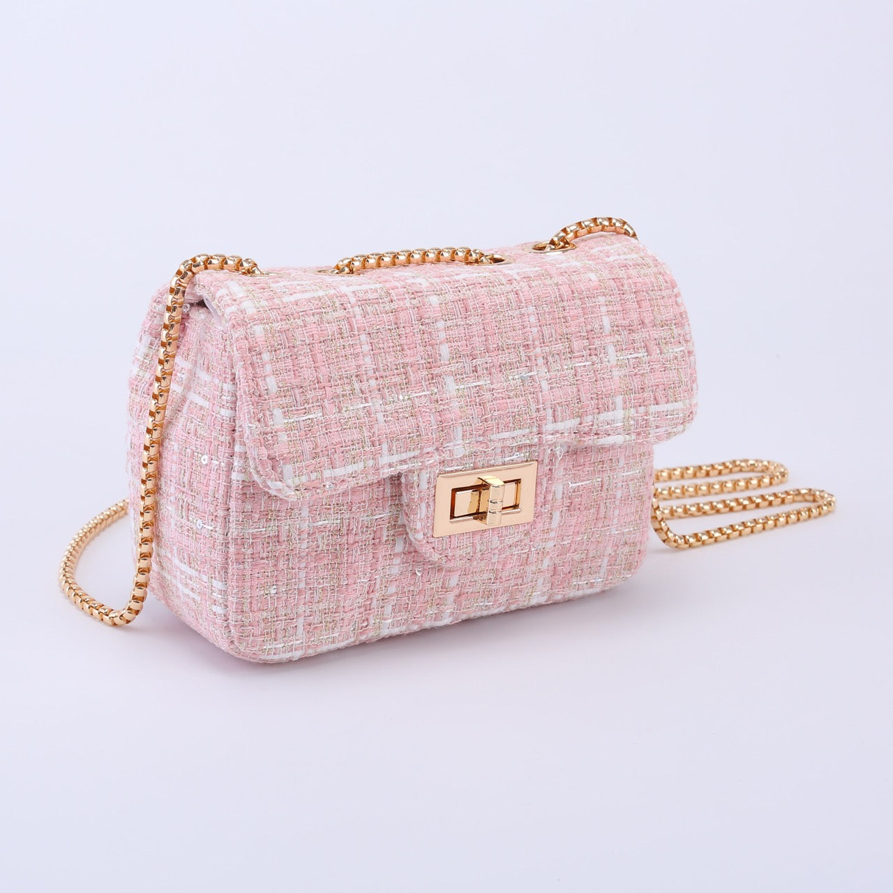 Alexandra Tweed Handbag - Medium