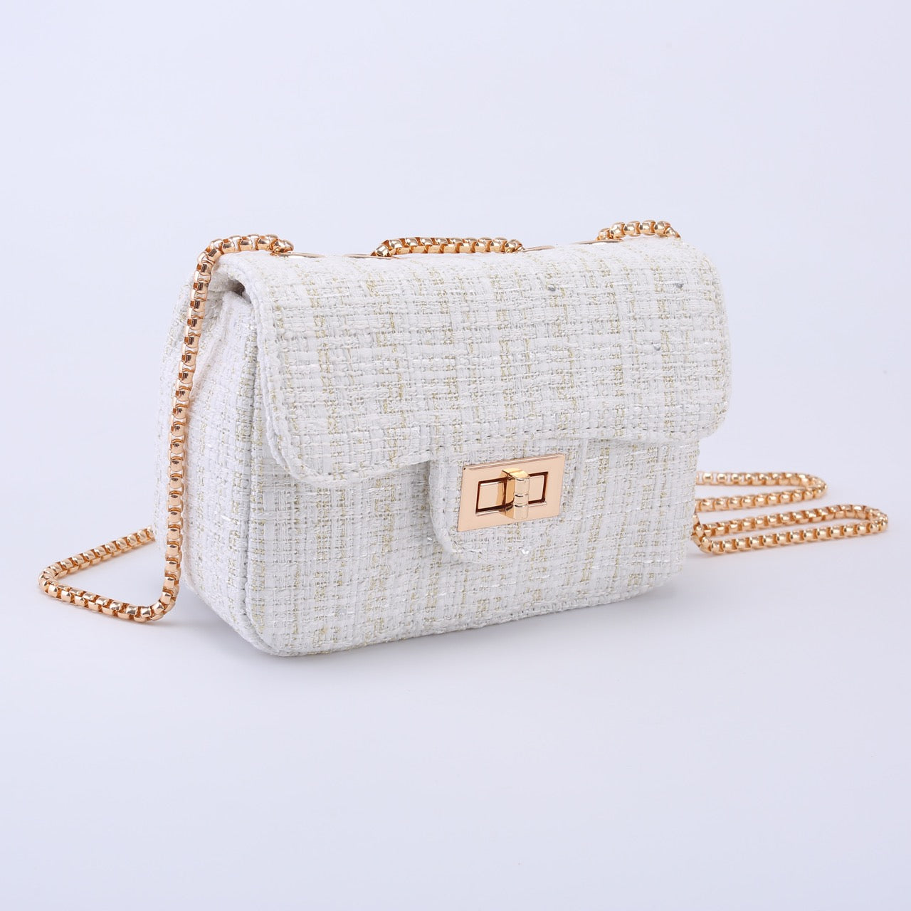 Alexandra Tweed Handbag - Medium