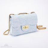 Alexandra Stripes Handbag - Medium