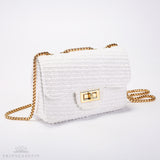 Alexandra Stripes Handbag - Medium
