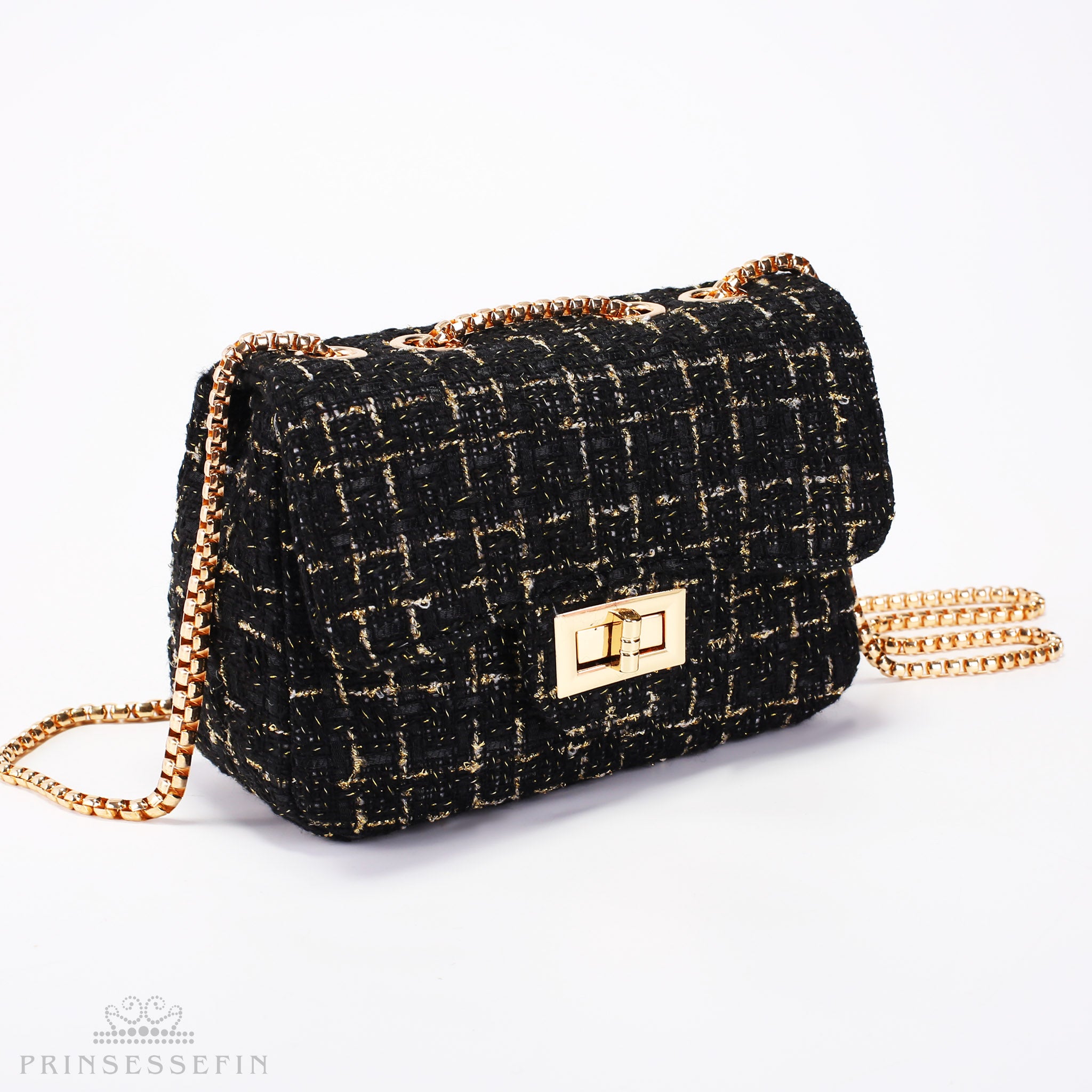 Alexandra Tweed Handbag - Medium