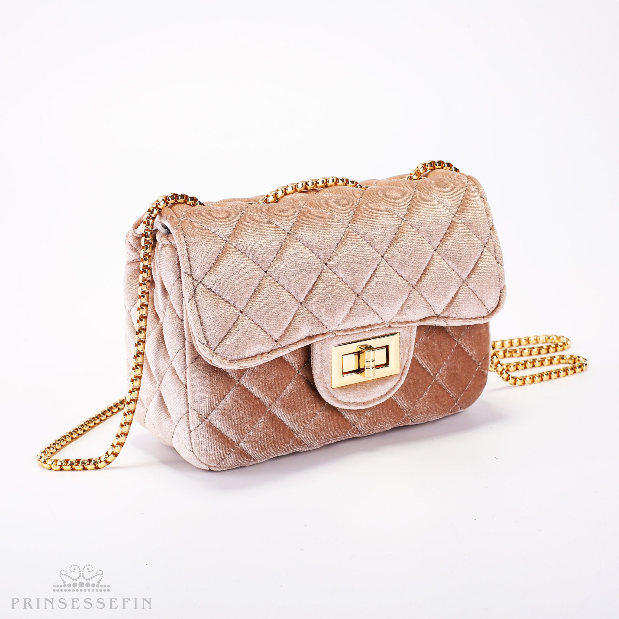 Alexandra Velvet Handbag - Medium
