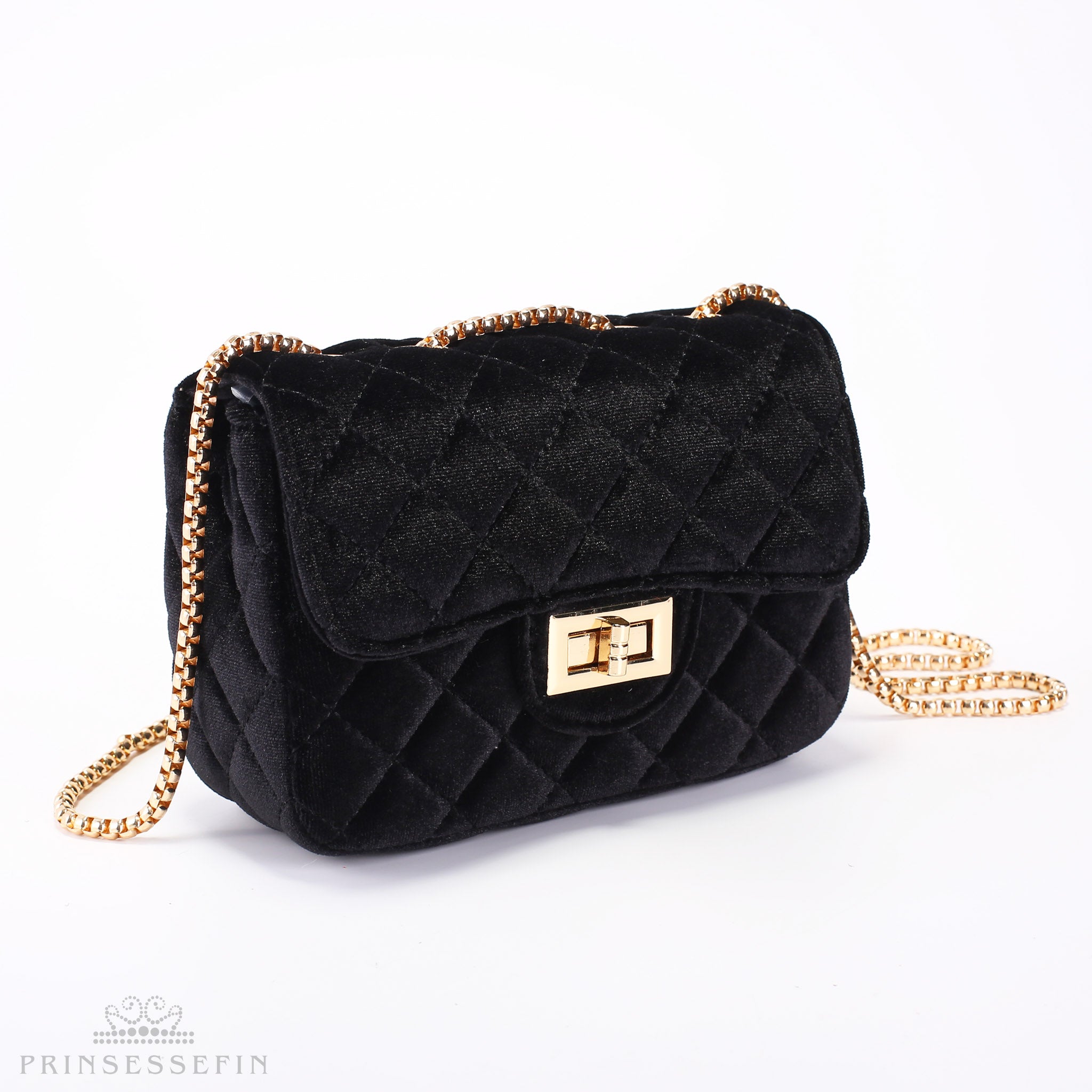 Alexandra Velvet Handbag - Medium