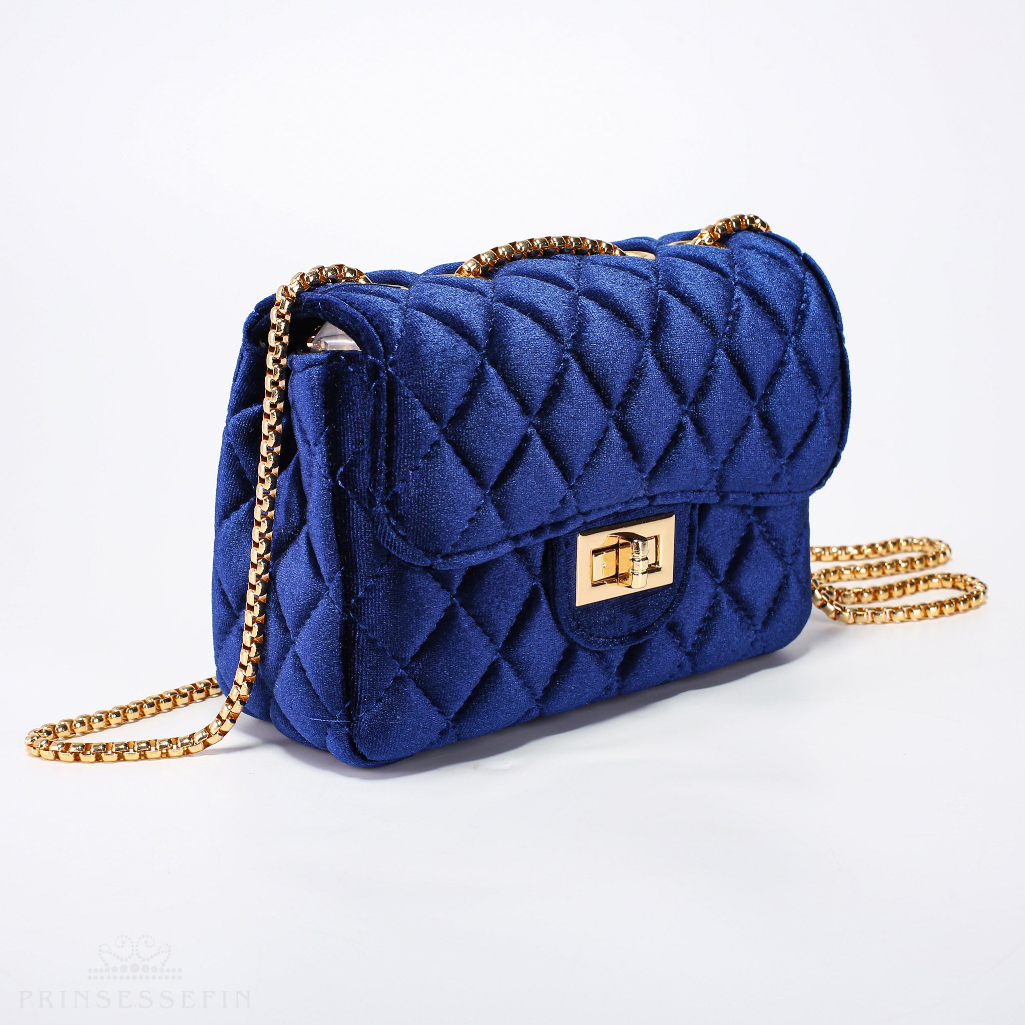 Alexandra Velvet Handbag - Medium