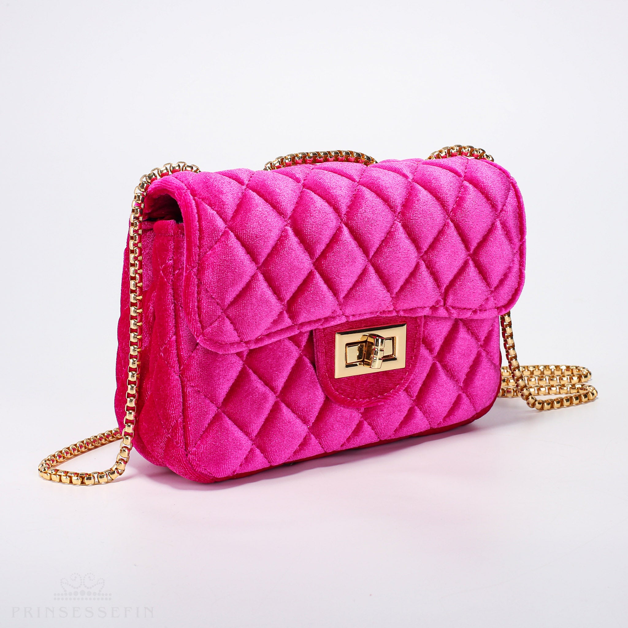 Alexandra Velvet Handbag - Medium