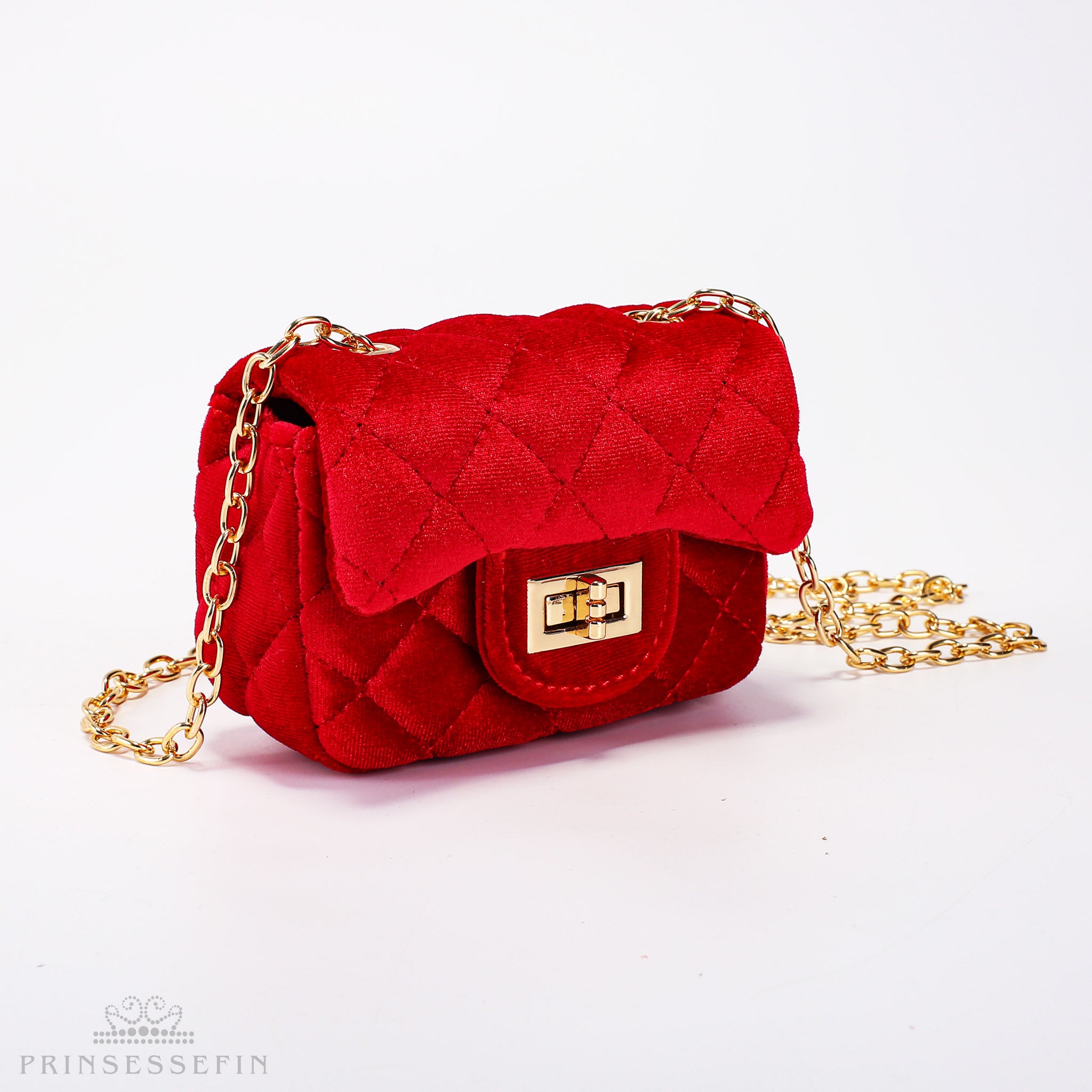 Isadora Velvet Handbag - Small